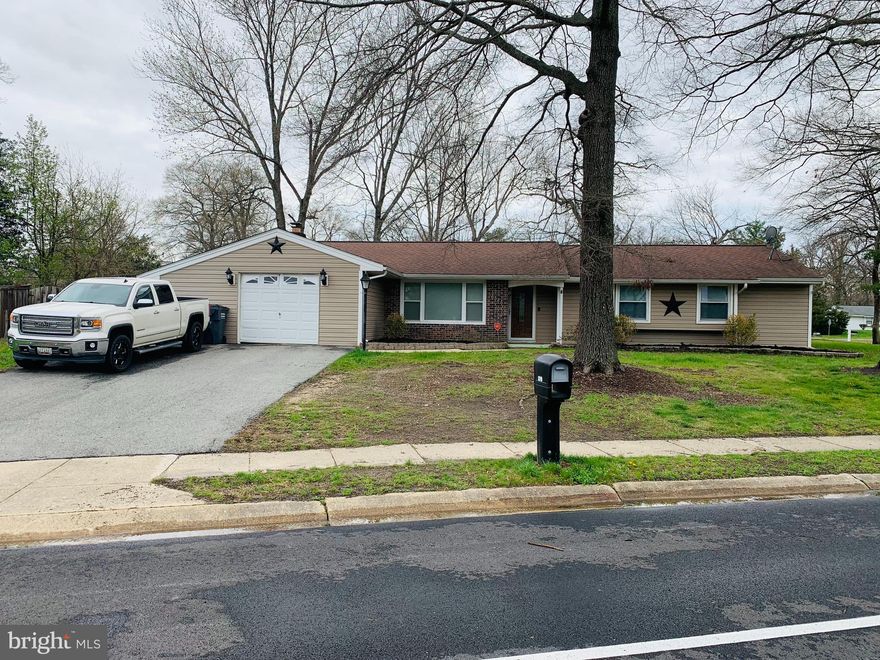 Welcome home to this beautifully kept NO HOA 1 level home that sits on a Corner lot in well sought-after neighborhood of Pinefield. This home features 3 large bedrooms 2 full bathrooms a large fenced in backyard with a one car garage and plenty of space to park in the large driveway. Large eat in kitchen with a separate laundry area. Great location for shopping or easy commute to Local bases, DC, and Va. Schedule your appointment to see this wonderful home now before its gone.  Sold As Is.