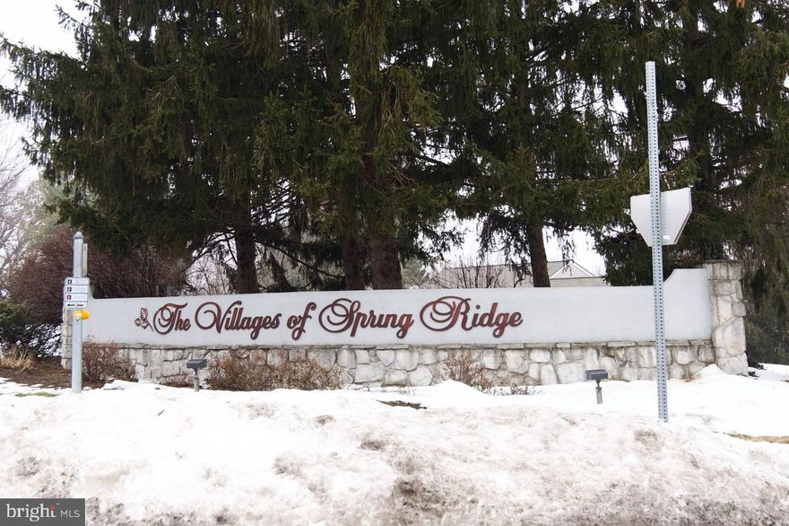 1 Floor Living...  Welcome to 103 Hawthorne Court a warm community offering special benefits that makes your decision to live hear.  This 2 bedroom  2 bathroom home provides a entrance foyer and a charming combination living room / dining room.  Features vaulted ceilings, gas fireplace and exit door leads to  a private  deck.  The eat-in kitchen provides counter space with all appliances remaining.  Second bedroom and full bath and laundry room completes this home.  Entrance to 1 car garage with pull down stairs offering additional storage space.  You can enjoy all the convenience here, restaurants, library, medical facilities, shopping and more... Call today to set up your private showing of this amazing townhouse located in Spring Ridge Development.