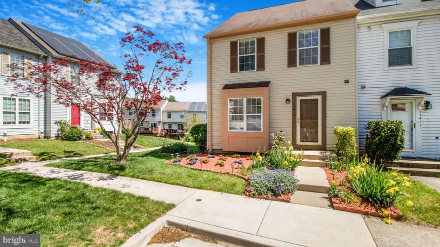 End Unit Townhouse with all the Goodies - One Year Home Warranty Included. 
Freshly painted and new carpet installed. Three(3) Bedrooms with 3.5 Baths. Half Bath in the Main Level. Updated Kitchen with Stainless steel appliances and granite counters, and tile floor. Hardwood Floor on the Main level. Separate Dining Room and Living Room. Living gives you access to a new painted deck and a landscape patio.
Second Floor 3 bedrooms with 2 Full baths. All bedrooms have wall-to-wall carpeting and walk-in closets.  Bathrooms have been updated. Primary Bedroom with vaulted ceiling, ceiling fan, large master bath with windows and all three sides.
Finished Walkout Basement. Family Room with brick Fireplace and a shower bathroom. The laundry room on the lower level has a washer, dryer, and plenty of storage. Fenced, landscaped front, rear, and side yard with patio area. Deck on the main level with stairs toward the lower patio.
Commuters take advantage of RideOn on 355, less than a mile to 270, bus transportation to Metro, the MARC Train station to DC, and Commuter Parking.  Baltimore Airport Bus Shuttle 2 exit away. Don't Miss Out.  Seller will Prefer Settlement with Cardinal Title.