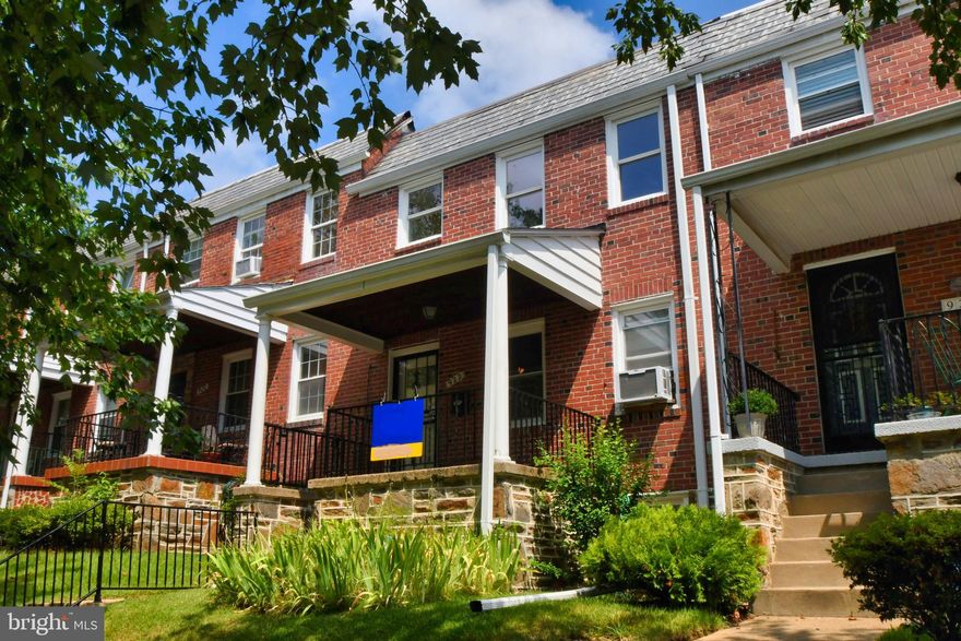 Freshly painted 4 bedroom home with 2 full baths and partially finished basement.  Detached garage in back of home. New roof in 2019,  Hardwood floors throughout.  Come tour this home located on a lovely street in Ednor Gardens-Lakeside area.