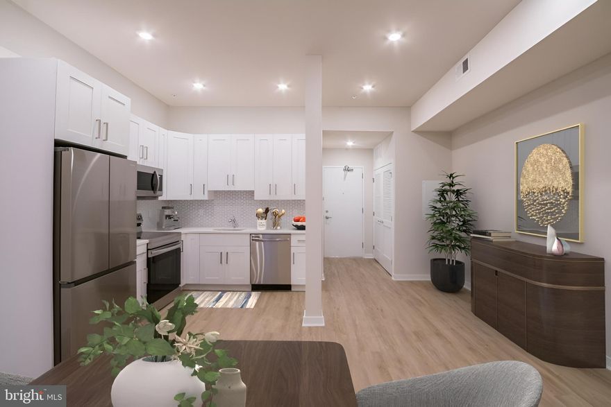 *Available NOW!*

Welcome to Patton Place, a brand new 42-unit apartment complex in Grays Ferry with a landscaped front courtyard, an expansive shared roof deck, shared bike storage, and secure gated entry. This 1 bed, 1 bath apartment has been thoughtfully designed with hardwood flooring, in-unit laundry, central air conditioning, and modern fixtures. The bright, contemporary kitchen includes stylish honeycomb backsplash tiling, brand new Samsung stainless steel appliances, and plenty of cabinet space. The full bath comes fit with a contrasting black tiled shower/tub and a classic vanity with drawers for storage. Finally, the spacious bedroom has its own closet and ample natural light thanks to many windows. You are sure to enjoy being in close proximity to outdoor recreational areas like Stinger Park and D Finnegan Playground. Numerous shops are located nearby on Grays Ferry Avenue, including a Fresh Grocer and a Fine Wine and Good Spirits. An entrance to I-76 is just a couple blocks away, and multiple public transportation routes sit nearby, providing easy access to West Philadelphia and Center City.

Lease Terms: Generally, 1st month, and 1 month security deposit due at, or prior to, lease signing. Other terms may be required by Landlord such as last month’s rent upfront. $65 application fee per applicant. Tenants are responsible for: electricity, gas (if applicable), cable/internet and $10/mo technology fee. Water is a flat monthly fee of $60. Additional fees or requirements may be applicable for units with Homeowners or Condo Associations. Landlord Requirements: Applicants to make 3x the monthly rent in verifiable gross income, credit history to be considered, no evictions within the past 5 years, and must have a verifiable rental history with on-time rental payments. Exceptions to this criteria may exist under the law and will be considered. Cosigners will be considered.

*Sorry, no pets
*The building is set back from the street. Access the complex via the 3100 block of Reed Street.