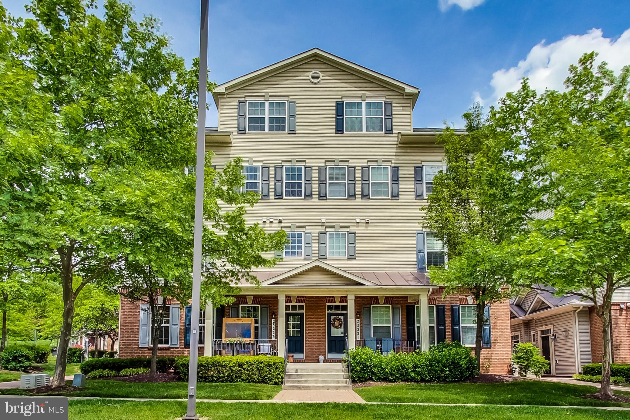 This beautiful spacious **3 bedroom **2.5 bath** 3-level townhouse style condominium **located in Clarksburg is walking distance to schools, playgrounds, shopping and metro bus stops. This home offers many upgrades including ample storage, ELFA closet systems in all bedroom closets, a whole house Aprilaire humidifier, and ceilings fans throughout. The first level of the home has an attached garage with overhead storage, hanging cabinets, utility tracks, shelving and a small work bench area. The garage enters into the kitchen which offers stainless steel appliances, granite counters, raised panel cabinetry, full extension roll-out cabinets, The living room has a gorgeous decorative marble gas fireplace with mantel, custom made window drapery panels, --The living and dining room offer hardwood flooring. Powder room with beautiful flooring and wainscotting, ---- The second level has a large master bedroom with two (2) closets and a large luxury master bath. The third floor offers a large full bathroom with linen closet, 2 spacious bedrooms, and an open area which can be used as an office space, play area, or sitting area. Milestone Shopping, Clarksburg Outlets nearby.