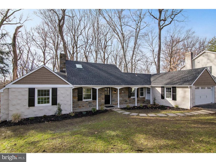 Ask the Neighbors what they think about the neighborhood. You'll find friendly people who think they live in the nicest block on the nicest street in Drexel Hill that abuts to Pilgrim Park with beautiful winter views of Darby Creek. You'll also find a 4Br 2.2Ba, 2 car garage, Newly updated  Ranch/Cape Style home with New Roof, Windows, Siding, Paint, Bathrooms, Flooring, Kitchen, Granite, SS Appliances, New Mudroom/Laundry Room, Garage Doors with new entry, Deck, Full Heated Basement area with Wine cellar/Dark room and full walk up stairs to rear yard /Patio & Deck areas and everything you expect plus more. Don't miss out on the best home to hit the market in 2017 ytd. Taxes assessment has been approved for 2017.