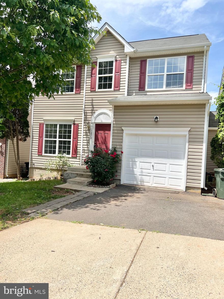 Beautiful 3 level single family home. Upper level: laundry room, 4 bedrooms and 2 full baths. Master bedroom with vaulted ceilings, 2 separate walk-in closets and master bath with shower and soaking tub. Main level: living room, gourmet kitchen with granite countertops, a kitchen island, 42" cabinetry and recessed lighting; separate dining room and family room with inviting, cozy fireplace adds warmth and charm.  Basement: office/ den, full bath, storage room and space for recreation. No pets allowed.