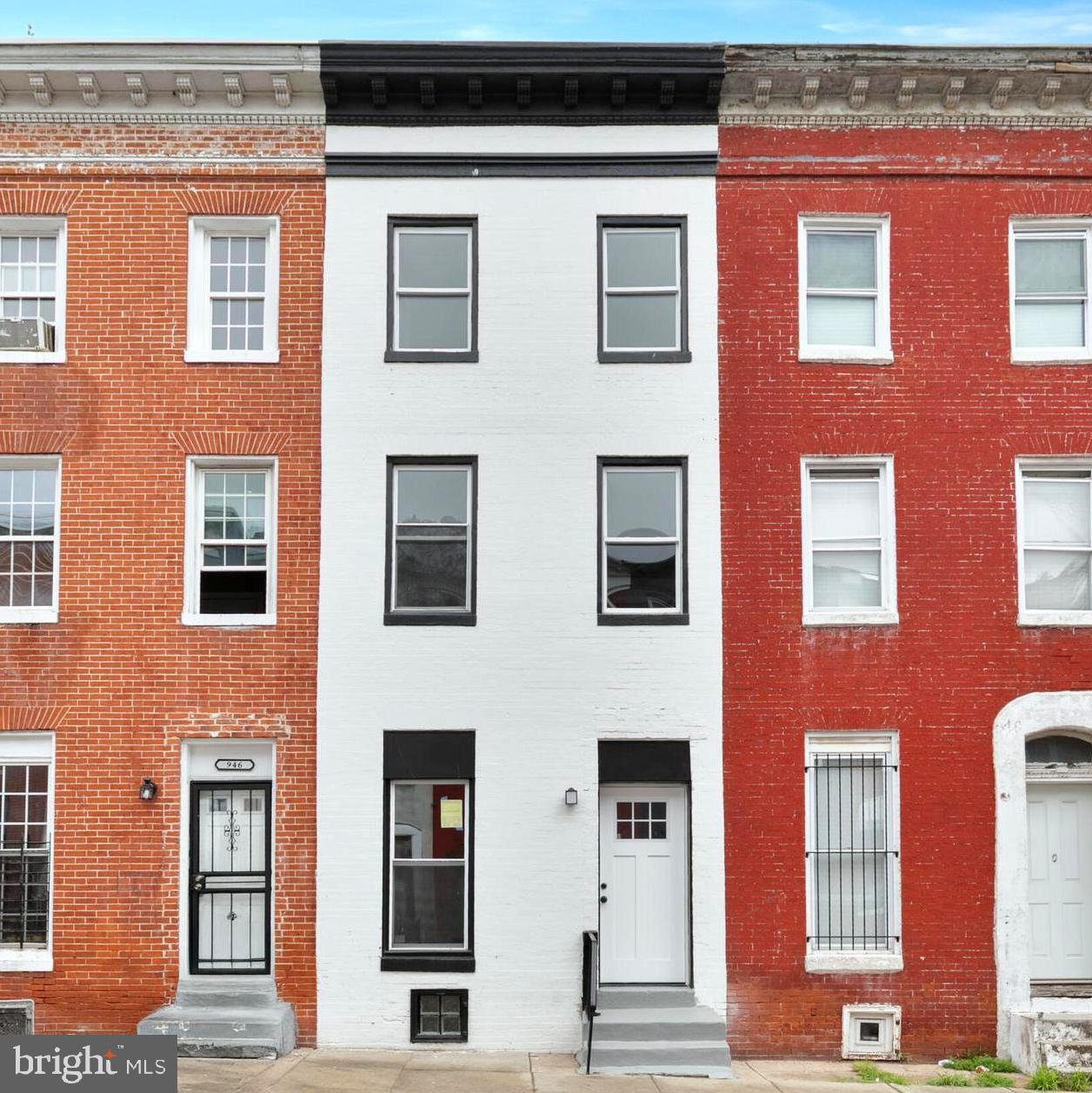 Don’t miss this beautifully renovated 4-bedroom, 2-bathroom brick rowhome in Baltimore’s Harlem Park neighborhood! Featuring a bright, modern interior with fresh finishes, stainless steel appliances, and an open layout perfect for comfortable living.
Enjoy a private fenced rear patio that can be used for outdoor entertaining or off-street parking. The basement provides extra storage space, and you're just minutes from many nearby parks, downtown, and commuter routes.
Perfect for first-time homebuyers or investors looking for a turnkey rental opportunity. Schedule your showing today!