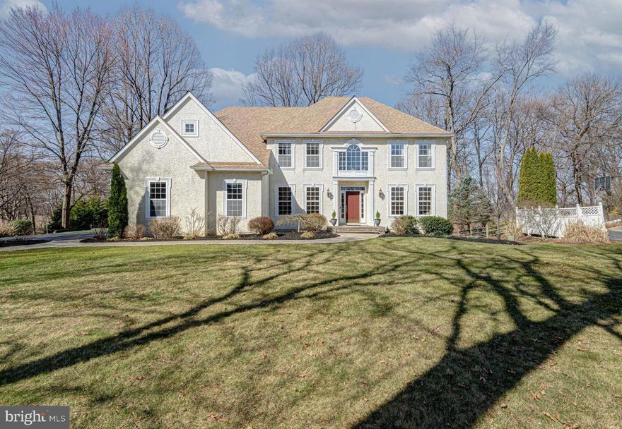 Welcome Home to 119 Red Oak. This Megill Homes built beauty is sure to impress. No stucco worries here as the home has been recently tested and remediated! Septic also recently inspected! Add to it the newer roof (2021) and the energy efficient Bosch HVAC systems and you are all set to move into this turnkey freshly repainted property. With a winding paver walkway you are led to the front door which opens up into the hardwood foyer. The foyer view is straight back to the family room providing an impressive greeting. To the left of the foyer is the dining room where you will make many holiday memories with family and friends over the years. Flanking the foyer to the right is the formal living room which gets the morning sun. The kitchen is the heart of this home and it is huge! With an abundance of granite counter space for meal prep, plenty of cabinetry, and an extra large pantry this is a chef’s delight. The kitchen also has a desk nook and an oversized  granite island with plenty of seating space. Newer appliances in stainless steel! The breakfast room gives access to the deck and the large, flat and usable back yard which is fringed with trees and backs to protected land. This is a premium lot! The triple window over the sink overlooks this natures paradise. 
 The family room is grand and boasts a vaulted ceiling and large windows letting in the afternoon sun. The focal point of this room is the wood burning  fireplace. 
Work from home? No problem. The office is tucked back away from the busy family areas and provides a quieter area for any of your pursuits. This is a flexible space and can be used in a variety of ways. 
The second floor is where you will find a large newly carpeted main bedroom suite complete with a sitting area featuring a triple bow window, a huge private bath with a garden tub and also a flex room. Use it as an exercise, craft, yoga, or dressing room. The choice is yours! There are three additional bedrooms across the catwalk hallway that share the hall bath. 
More? The basement is a walk out to a patio and it is finished! Invite friends for game day and enjoy the TV area with a built in bar.  An open area of the finished basement is perfect for hobbies or games and has cabinetry along the wall. There is a bonus weight or exercise room and a half bath on this level. The unfinished storage room will hold all your extras!  This home is in the sought after AVON GROVE school district and is in New London Twp.