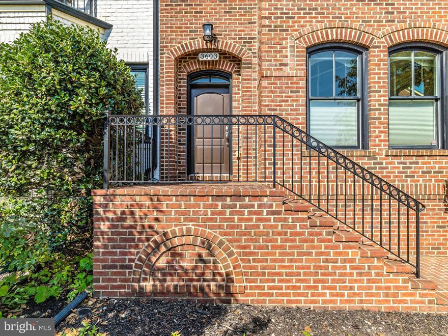 Nestled in the prestigious Villages of Urbana, this exquisite end-of-row townhouse embodies the perfect blend of quality and comfort. The timeless style of this brick architectural gem insures an investment as solid as the construction. The bright and inviting entry leads to the open main level that seamlessly connects the living and dining areas.  The rooms are enhanced by crown moldings and high ceilings with recessed lighting that create an ambiance of sophistication. The heart of the home is the kitchen and breakfast area featuring grand windows allowing for ample natural light. Retreat to the luxurious primary suite, complete with an en-suite bath that promises a spa-like experience. Each of the four bedrooms is designed with comfort in mind, ensuring ample space for relaxation and personalization. The fully finished daylight basement with fourth bedroom and full bath allows for optional added privacy.  Outside, the property features beautifully landscaped grounds on a corner lot with mature trees, providing a serene outdoor oasis. Enjoy warm evenings on the deck or porch, perfect for entertaining or unwinding after a long day. The community amenities elevate the lifestyle further, with access to a sparkling outdoor pool, basketball courts, tennis courts, and tot lots, fostering a vibrant community spirit. Parking is a breeze with a two-car attached garage and additional driveway space, ensuring convenience for you and your guests. Experience the luxury of living in a community that values both comfort and convenience. This property is not just a house; it's a place to call home.  Embrace the opportunity to make this stunning residence your own and enjoy the exclusive lifestyle that Urbana offers.