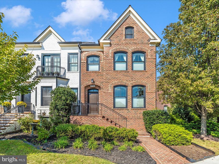 Nestled in the prestigious Villages of Urbana, this exquisite end-of-row townhouse embodies the perfect blend of quality and comfort. The timeless style of this brick architectural gem insures an investment as solid as the construction. The bright and inviting entry leads to the open main level that seamlessly connects the living and dining areas.  The rooms are enhanced by crown moldings and high ceilings with recessed lighting that create an ambiance of sophistication. The heart of the home is the kitchen and breakfast area featuring grand windows allowing for ample natural light. Retreat to the luxurious primary suite, complete with an en-suite bath that promises a spa-like experience. Each of the four bedrooms is designed with comfort in mind, ensuring ample space for relaxation and personalization. The fully finished daylight basement with fourth bedroom OR Den/Office/Family room and full bath allows for optional added privacy.  Outside, the property features beautifully landscaped grounds on a corner lot with mature trees, providing a serene outdoor oasis. Enjoy warm evenings on the deck or porch, perfect for entertaining or unwinding after a long day. The community amenities elevate the lifestyle further, with access to a sparkling outdoor pool, basketball courts, tennis courts, and tot lots, fostering a vibrant community spirit. Parking is a breeze with a two-car attached garage and additional driveway space, ensuring convenience for you and your guests. Experience the luxury of living in a community that values both comfort and convenience. This property is not just a house; it's a place to call home.  Embrace the opportunity to make this stunning residence your own and enjoy the exclusive lifestyle that Urbana offers.