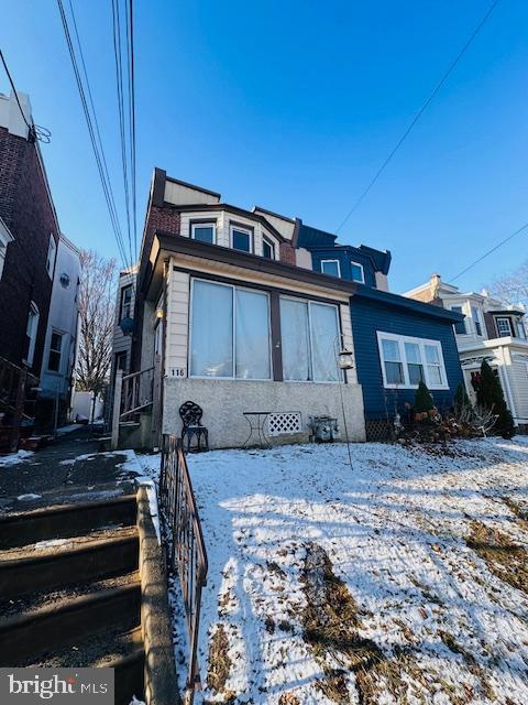 Fantastic investment opportunity in Collingdale! This move-in ready duplex is perfect for generating cash flow. The first floor features a two-bedroom, one-bath unit with an indoor porch, while the second floor offers another spacious two-bedroom, one-bath unit. Both units have separate utilities for convenience. Located within walking distance to transportation, this property is ideal for tenants or owner-occupants looking for easy access to amenities. Don’t miss out on this excellent opportunity!
