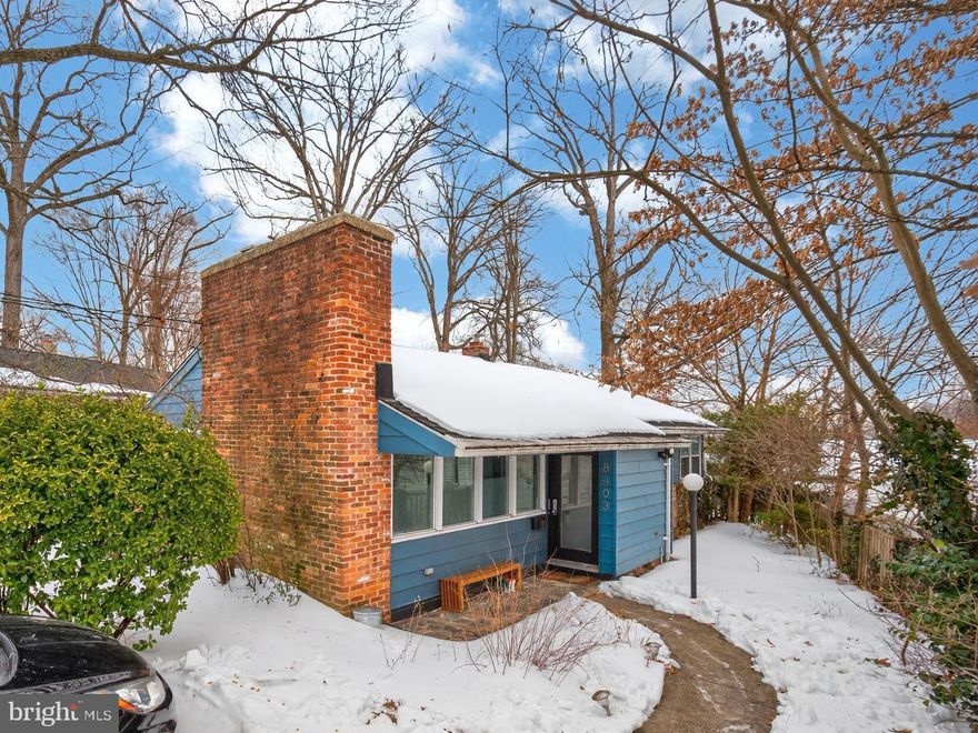 Charm abounds in this mid-century delight in Silver Spring! At just $450k, this 3 bed 1 bath is a unique opportunity to own an affordable, architecturally unique house inside the beltway in Montgomery County.

Single level living, off street driveway parking, a renovated first floor bath, lovely sun room addition, fireplace, gas cooking, and an HVAC and water heater that are likely to last another 6-7 years (all installed in 2019) make this a comfortable house, ready for its next owners to move right on into. Private Fenced in yard with shed and patio for grilling and dog play.

Convenience calls with a quick drive to all the shops and restaurants of Takoma Park and a straight shot up to the beltway. Just blocks from the forthcoming Takoma-Langley Crossroads Purple Line station at University Blvd and Piney Branch Road, set to open in 2027, this uniquely charming home is very likely to appreciate in the near term, making it an attractive investment opportunity for its next owner!
Sale record is incorrect (Home sold for $350,000 in 2019)