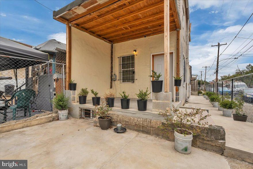 Welcome to 2882 Emerald Street, a recently renovated 2-bedroom, 2-full-bath corner property offering modern updates and turnkey convenience. Step inside to find a spacious living area with new flooring throughout, a bright kitchen featuring white cabinetry, stainless steel appliances, and tile backsplash, along with two updated bathrooms finished with contemporary tile and fixtures. The home sits on a fenced-in corner lot with front and rear access, a covered front porch, and plenty of outdoor space for gardening or relaxation. The basement features tall ceilings, providing ample storage with the potential to finish for additional living space. Situated at the border of Port Richmond and Kensington, this home offers easy access to public transportation, I-95, shopping, dining, and the exciting development taking place in the neighborhood. Priced at $179,900, this move-in ready home is an excellent opportunity for both first-time buyers and investors.