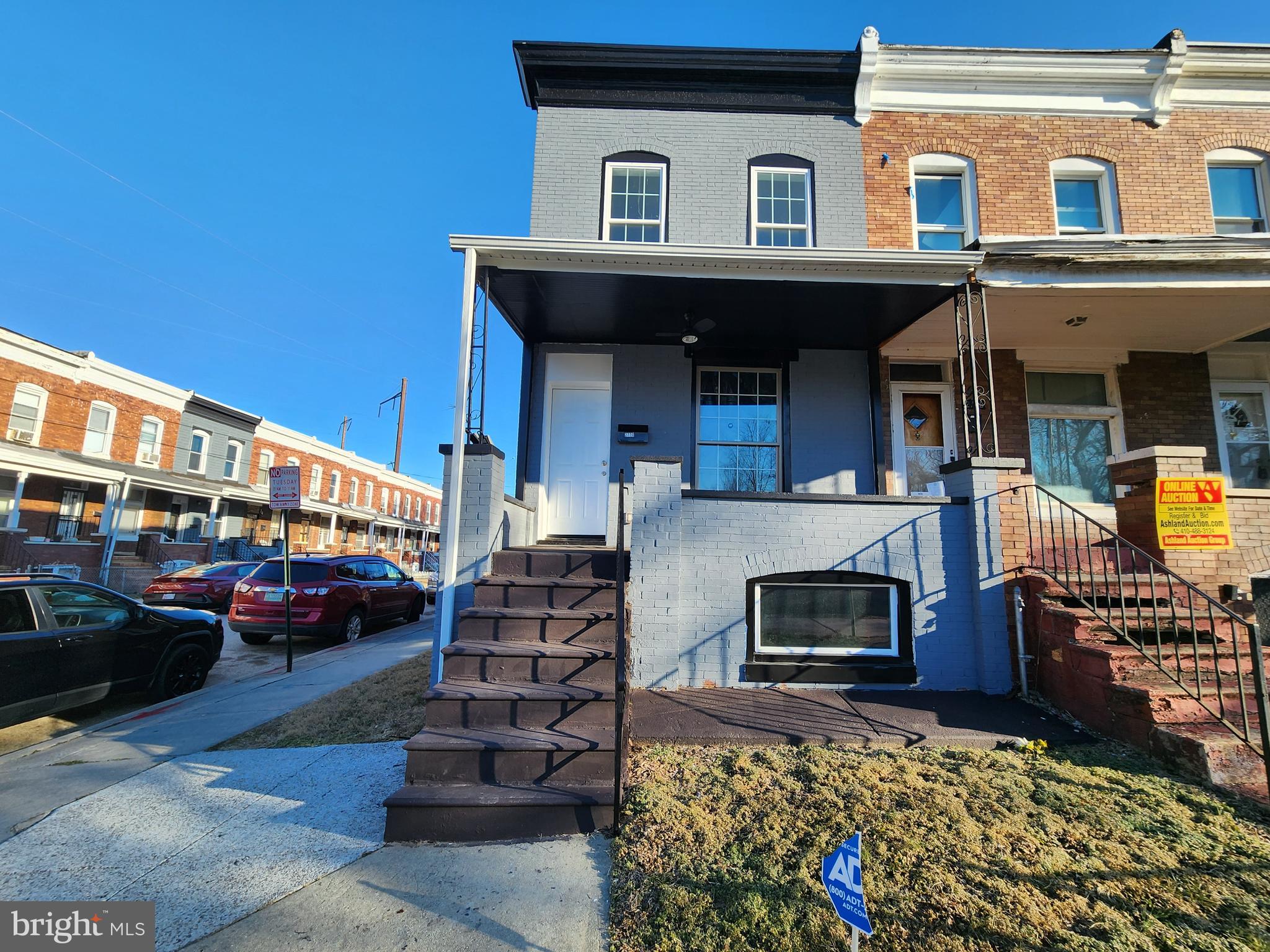 ONLINE AUCTION: Bidding begins 3/20/2025 @ 10:00 AM. Bidding ends 3/24/2025 @ 11:50 AM. List Price is Suggested Opening Bid. 2 Story End Unit Porch-Front Townhouse located in the Shipley Hill area of Baltimore City. Residents can enjoy the nearby attractions such as Westside Shopping Center, Grace Medical Center, Carroll Park, Carroll Park Golf Course, & Leon Day Park. Property is Vacant. Easy Access to Major Traffic Deposit: $20,000.