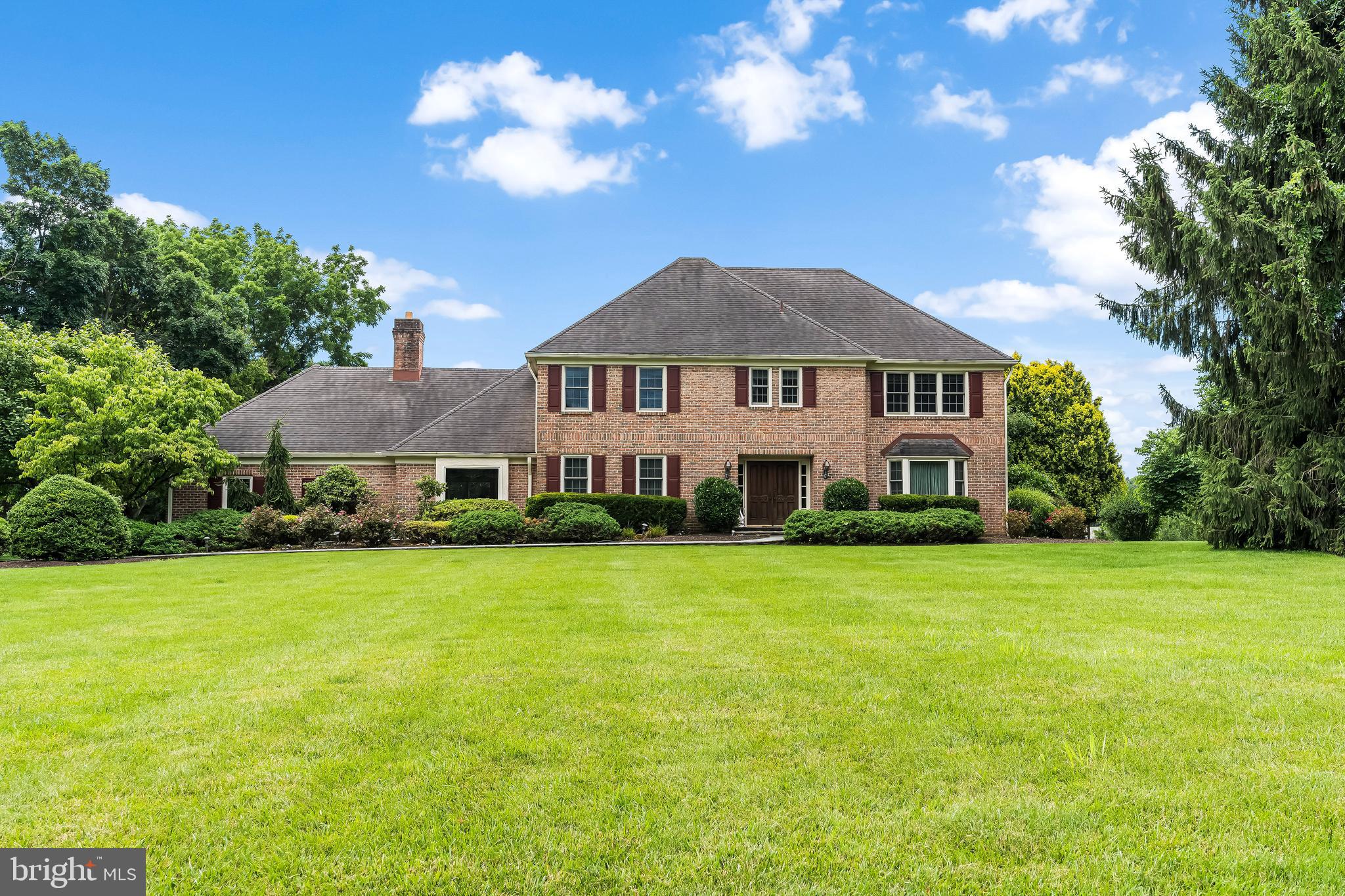 Welcome to 4 Windswept Drive, Malvern. This spacious, single-family home situated on over 2 professionally manicured acres, beautiful inground pool, and slate patio is located in a cul-de-sac in one of Tredyffrin's finest neighborhoods. As you enter through the front door, you will find hardwood and tile flooring throughout the first level, an oversized living room with 2 bay windows, formal dining room, beautifully updated sundrenched kitchen, spacious family room with wood burning fireplace, hall bathroom, laundry room and office/5th bedroom. Downstairs, you will find a full finished basement with office, storage room and half bathroom. Upstairs, you will find 3 generous sized bedrooms, full bathroom and master suite featuring dual closets, separate tub and shower and updated bathroom. When you walk out one of the multiple sliding glass doors in the kitchen, you will be greeted by a large, custom slate patio perfect for entertaining and watching amazing sunsets. The patio will lead you to your private inground pool and jacuzzi. Conveniently located on the main line and minutes to the R5 train to Philly, the turnpike, Rt 202 and Rt 76, don't miss the opportunity to own this exceptional home. Experience the true beauty and tranquility this home has to offer including award winning Tredyffrin Easttown schools.