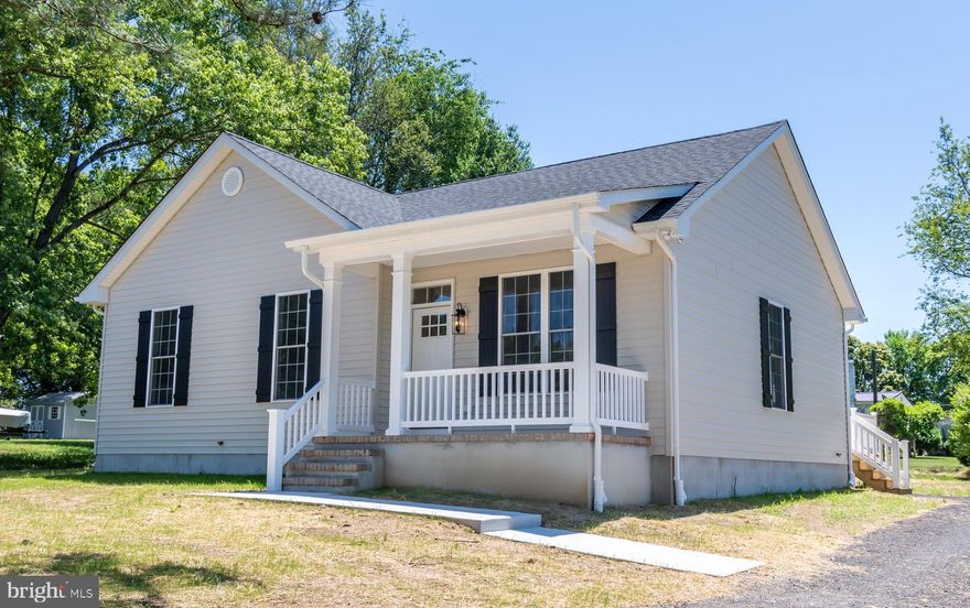 Under Construction....August/September completion date...Looking for a brand NEW home & the simple pleasures of one level living?? Look No Further!! Beautiful, Affordable Rancher on almost 1/2  acre.....this home features 3 bedrooms, 2 full baths and an open floor design that maximizes light throughout the gorgeous white kitchen, dining and living areas. Highlights include granite counter tops, high ceilings, upgraded lighting, SS appliances and a front porch.  Quality Built, MHBR#3423.   Pictures are similar to home being built