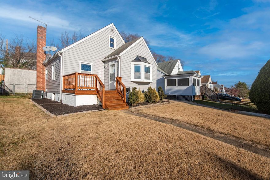 This 3-bedroom, 2 full bathroom cape cod is priced to sell. Located in Parkville, it's convenient to 695, and I95 as well as great local shops, restaurants, gyms, dog parks, and regional county parks. Newly restored hard-wood flooring is showcased throughout the entire main level. The large family room leads to a gally style kitchen that features stainless steel appliances, ceramic tile flooring, and recently installed counter tops. A full bath and two spacious bedrooms round out the 1st level. The primary bedroom is located upstairs and encompasses the entire upper level. The lower level has recently been finished and it showcases another large family room, another full bath, and a utility / storage area. The private back yard provides a long driveway that leads to a detached garage, the perfect place to convert into a workshop, man cave, she shed, or just use it for extra storage if needed. This one won’t last long, book your showing TODAY!