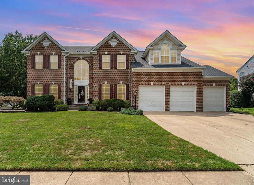 Welcome home to 15444 Milton Hall Place!!  A beautifully maintained brick front single family home nestled on a prime corner lot with a 3 car garage and close to 5700 square feet of thoughtfully designed living space.
This 5 bedroom (5th bedroom NTC) 3.5 bath home offers a seamless blend of elegance and comfort, highlighted by extensive hardscaping with lighting, a fully fenced backyard and a charming shed that conveys.
Inside you'll find 2 story family room, spacious bedrooms, updated light fixtures, and generous storage throughout. Spacious mud room / laundry room greets you from the 3 car garage with a enormous pantry.
The gourmet kitchen is a chef's dream, featuring granite countertops, stainless steel appliances, a new double oven and dishwasher Cooktop and center island ideal for entertaining.  Just off the kitchen, enjoy the warmth of the stone, floor-to-ceiling gas fireplace in the family room - the perfect gathering space.
Upstairs, the expansive primary suite includes a sitting area, dual closets, a luxury en suite bath with soaking tub, frameless glass shower and double vanities.  All secondary bedrooms are generously sized with ceiling fans, while the hall bath also offers double sinks.
The fully finished basement provides versatile living space with a rec room, bedroom (NTC) full bath and additional room that offers a beautiful pool table and Tiffany overhead light fixture that can convey!
Outdoor living is just as impressive with a large deck, sprinkler system, newer roof (2016) with snow guards and updated gutters and downspouts.  
Additional updates HVAC systems (indoor and outdoor 2012) a newer sump pump, and new carpet. Updated lights and stone counters in all baths.
This home checks every box - location, space, updates, and curb appeal.  Don't miss the opportunity to make 15444 Milton Hall Place your forever home!!
Please see conveyances.
