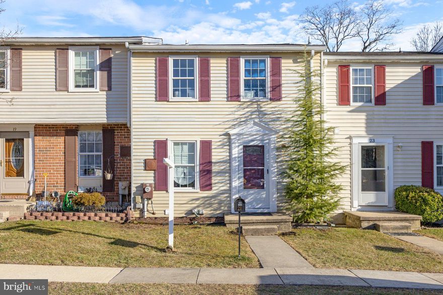 Welcome to this newly updated townhome.  All you need to do is move in.  Kitchen has been upgraded with Quartz counter and new SS appliances.  New flooring throughout the entire home for easy maintenance.  Updated master bath with new vanity and fixtures.  The living/dining rooms has slider to deck.  Lower level is finished with a powder room and utility room - New HVAC!!  and sliders to a large backyard.  Shed is being sold "As Is".   You are going to want to check this home out!!