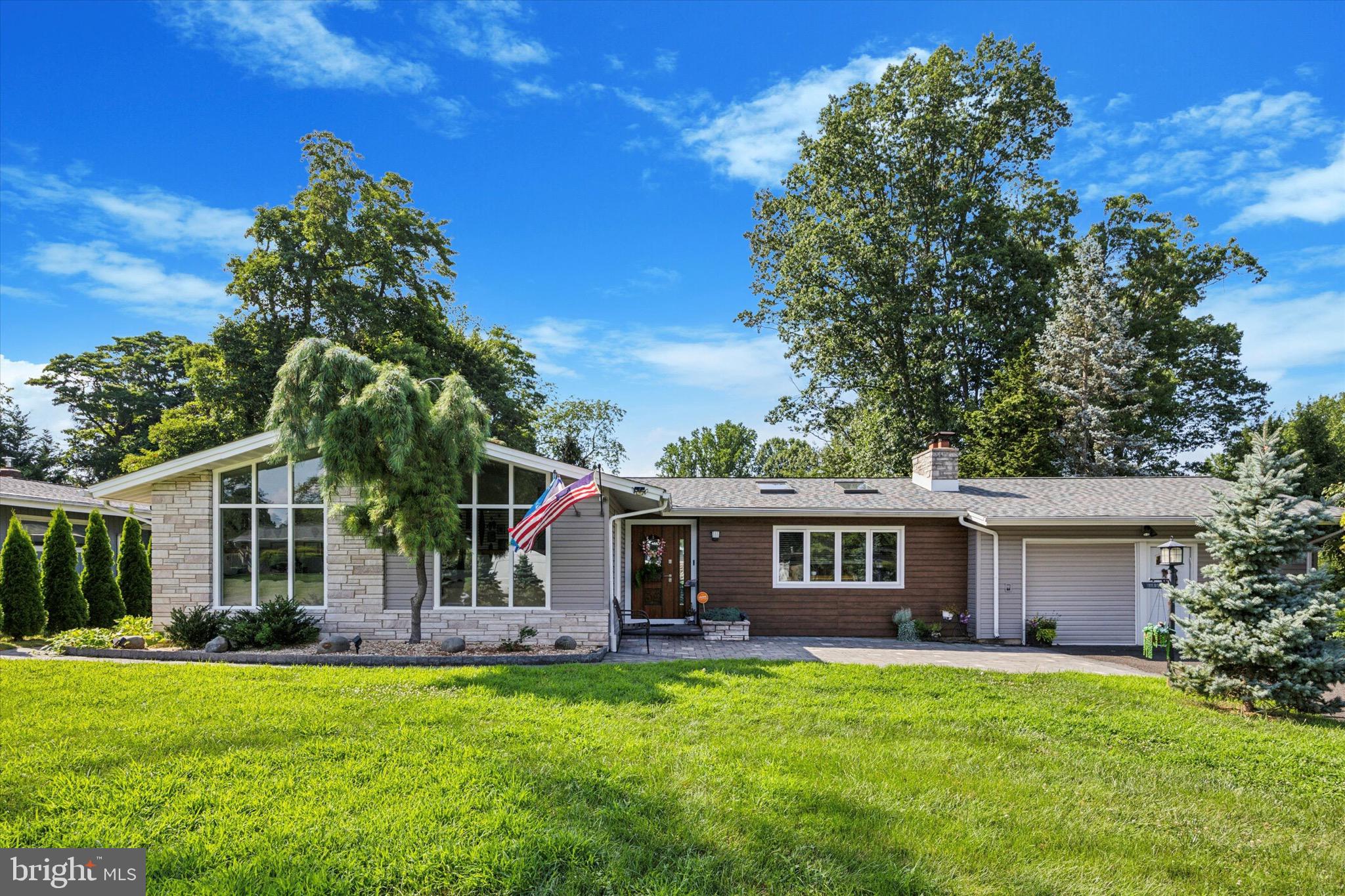 AN INCREDIBLE MID-CENTURY MODERN RANCH HOME WITH TONS OF UPGRADES AND ADDITIONS DONE LAST YEAR. This Unique Home boosts Three Bedrooms, Three Full Bathrooms. Plus a Fourth Bedroom/Office with separate entrance, a Very Cool Finished Basement Guest Room/Men's Cave! WESTOVER LOCATION, PENNSBURY SCHOOL DISTRICT!.....This Fully Fenced property was Immaculately Landscaped, and extensive Hardscape stone work was designed outside. There are Five Exits/Entrances to the house. Amazing Multiple Composite Decking and an Outside Kitchen to Entertain and Enjoy! CATHEDRAL CEILINGS; HUGE CALIFORNIA CLOSETS; NEW GOURMET KITCHEN/Samsung TV Plus Refrigerator; New Interior and Exterior DESIGNER DOORS; Armstrong Windows & Skylights; 2024 ROOF; 2024 LENNOX HVAC Systems, ETC.....Comes with the Pride of Ownership -- Professional SPA RETREAT with a Swim Spa Pool and Infrared Sauna.....All of these Amazing Extras were just done within the past two years.....There is hardly any of these Beauties Left anymore....If you're looking for a Different and One of a Kind House, It is Here for You!! All of this, is only minutes away from Major Roads, TRAIN Station, Hospitals, Entertainment, Shopping, Restaurants, etc....also All the Parks and Popular Towns of Famous Bucks County, New York & New Jersey!