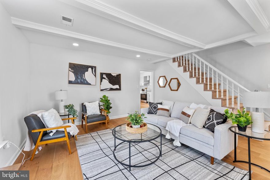 Welcome to 3301 Rolling Rd, a fully renovated historic farm house that has been brought back to life! Featuring 3bd/2.5ba, a large yard, massive parking pad and more, this home offers all of the modern day amenities a buyer could want while preserving the historic charm! You won't have to worry about parking as you'll have a parking lot that can easily fit 6 cars! Guests are greeted by a covered front porch, which is perfect for spending summer nights with friends. The traditional floor plan offers multiple living/entertaining spaces and has hardwood flooring throughout. Each room is spacious enough to fit all of your furnishings. The living room opens to the massive kitchen, which offers a large island, brand new cabinetry, quartz counter tops, stainless steel appliances and a range hood that vents outside. The main level also provides laundry, a pantry and half bathroom for added convenience. Upstairs has two spare bedrooms that can easily fit a queen-sized bed, plus a large guest bathroom that rivals most primary baths. The primary suite is enormous and has a walk-in closet, brand new spa-like bathroom and bonus storage in the attic. With brand new systems, a brand new roof and siding and new systems, this home is completely turnkey and ready for you!