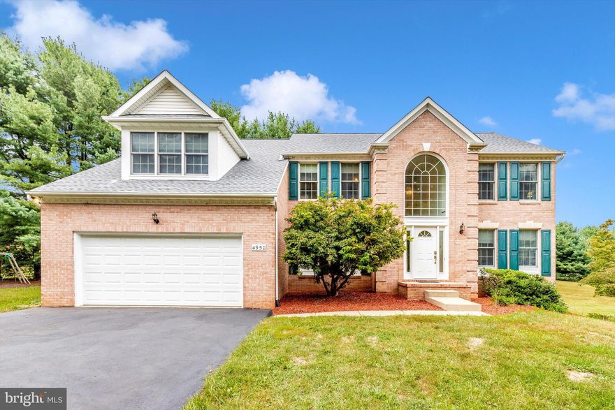 Listing Price Reduction - 10/14/25
Welcome to this spacious and elegant 4 Bedroom, 3.5 Bath home, perfectly designed for comfortable family living.  Step into the dramatic two-story foyer and family room, where soaring ceilings and a striking stone fireplace create a warm and inviting centerpiece for the home.  The primary suite offers a large, open retreat with a cozy sitting/reading area and multiple closets, and complemented by three generously sized secondary bedrooms. The finished lower level provides a versatile space ideal for family gatherings, game nights, or a playroom. Nestled in a quiet neighborhood, this charming property offers both privacy and convenience—an ideal place to put down roots and make lasting memories.  New Roof (Oct. 2023), New Front, Side, and Lower Level Exterior Hinged Doors (2025), Refinished hardwood flooring (2025), New carpet in Living Room & Family Room (2025), Replaced Radon Mitigation Fan (2024), New Water Acid Neutralizer (2024). Shed (as-is).  Seller requests settlement via Settlement Matters.