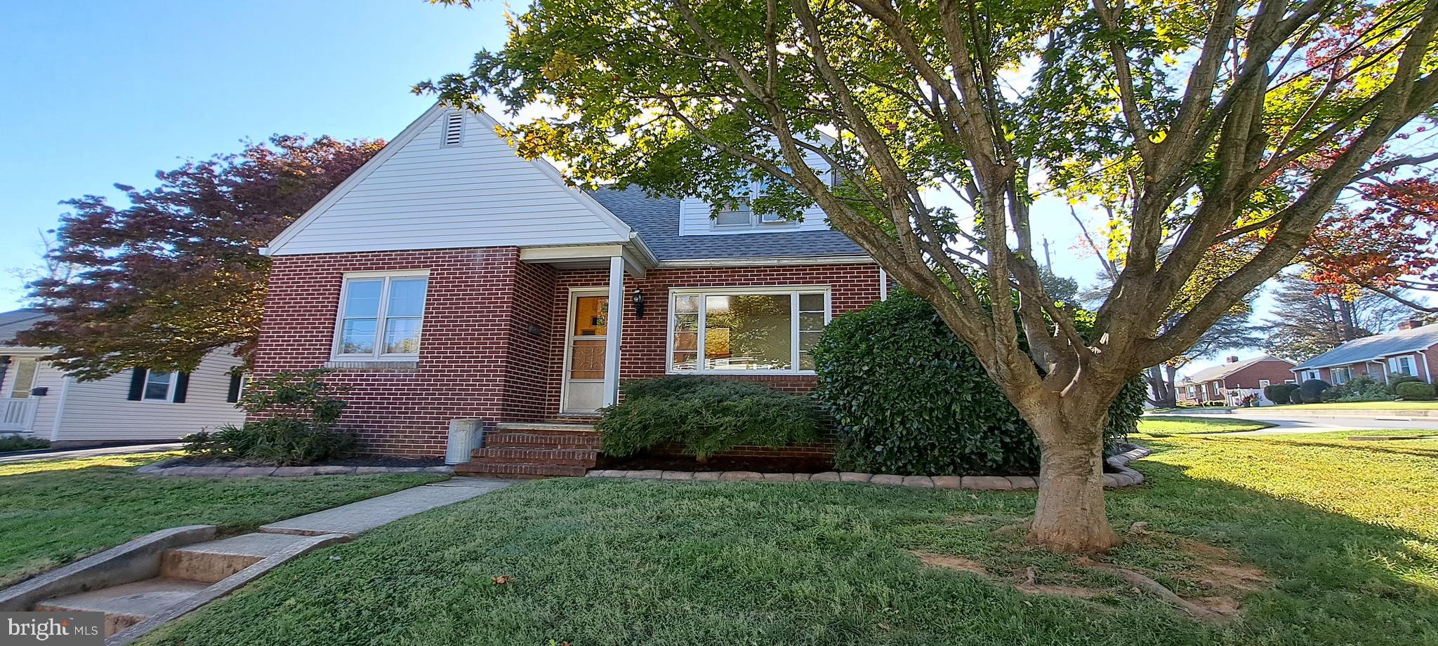 Brick Home in residential area, but also in an area that allows for OFFICE use. Currently this home is used as 2 apartments. The upper level has private entrance from front door which opens into the private hall and leads upstairs. The main level is the 2nd apartment and has a private side entrance, bath and kitchen. House can easily be used as traditional home or an office space for the professional that needs a downtown Bel Air space, or a combination, live upstairs while maintaining your business on main level. Lower level is an unfinished basement. House sits on corner of Ewing and Fulford Ave. Location is convenient to downtown Bel Air, walk to the park concerts, shops and restaurants, and also enjoy Ewing Street Park at the end of the street.