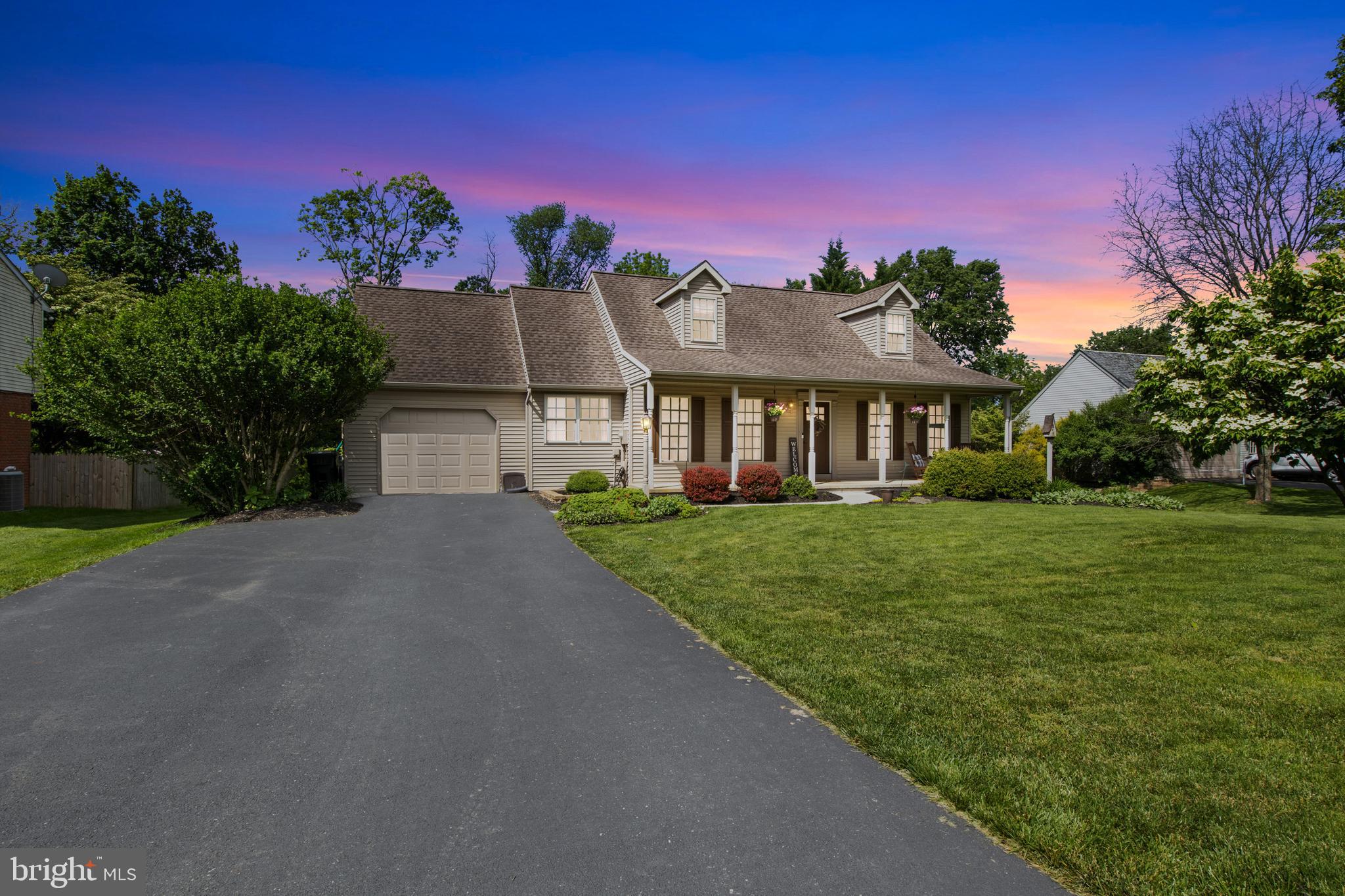 Welcome to this exquisite 4-bedroom, 3 bath, Cape Cod style home in the highly desirable Eastern School District. As you step inside, you are welcomed by a spacious open living area that flows into the dining space and the newly updated Weir kitchen, complete with custom cabinetry, granite countertops, and a stylish backsplash.
On the main floor, you'll find a luxurious ensuite with a beautiful bath featuring a glass shower and soaking tub, along with a spacious closet and double sink vanity. There's also an additional bedroom and a convenient laundry area on the first floor. You can access the maintenance free deck from the first floor which was updated in 2017. Upstairs, you'll discover two large bedrooms and a full bathroom, perfect for family or guests.
The fully finished basement, complete with a natural gas fireplace, offers additional living space. Recent upgrades include new carpeting and fresh paint throughout (2024), new HVAC, and a roof replaced during the current owners tenure. The driveway was redone in the past three years, and all exterior doors were updated within the last five years.
Lighting changes have been made in every room, including recessed lighting in the main living room, adding a modern touch throughout the home.
Step outside from the lower level onto the patio to enjoy an amazing backyard setting with plenty of room to add a pool or create your own outdoor oasis. This is Home Sweet Home!