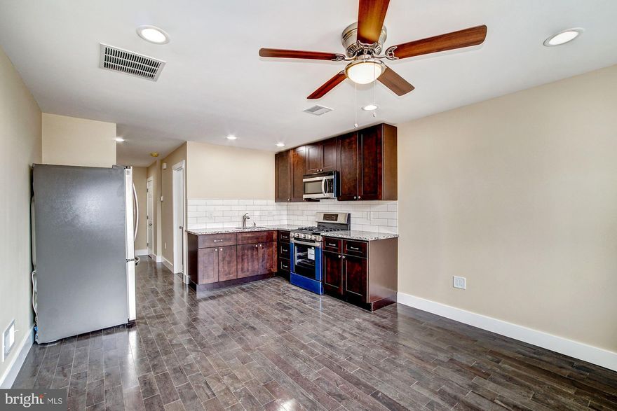 Beautifully updated one bedroom apartment in the heart of Port Richmond available August 1st!!
This apartment is very conveniently located within walking distance to all public transportation, a few blocks away from Wawa, M&M restaurant, Riverwards Cafe, Pizza Store,  Tacconelli's are just to name a few . Everything you need is within walking distance. The apartment is on the second floor and it includes hardwood floors throughout, high end stainless steel appliances, central air. washer and dryer and a cute deck to enjoy the upcoming fall nights. Please note that pictures are from a previous listing. 
MUST have a min 650 credit score and must be employed for at least 2 years with the same employer, must be able to pass a criminal background check. First, Last and Security to move in, NO PETS and non smokers only.