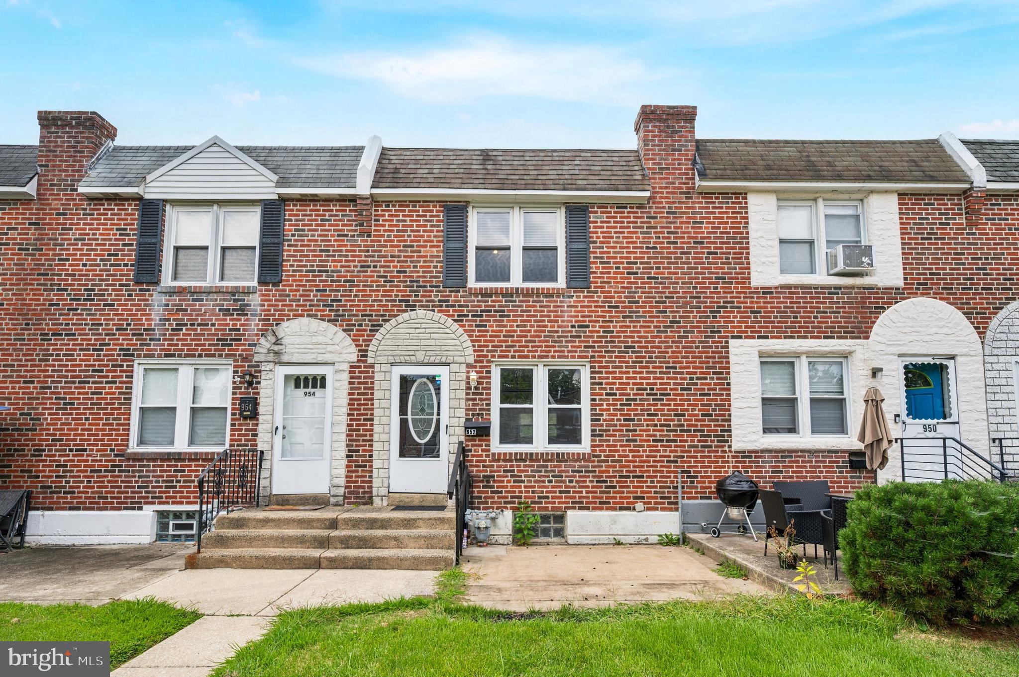 Welcome to 952 Grant Road, a classic 3-bedroom, 1-bath brick rowhome in the heart of Folcroft. This as-is property is a perfect opportunity for investors, first-time buyers ready for a project, or anyone looking to add value with some sweat equity. This home needs a little TLC, but has solid bones and loads of potential. Bring your contractor and vision—updates and renovations will go a long way in this desirable neighborhood. Whether you’re looking to renovate and rent, flip, or move in and make it your own, 952 Grant Road is priced to sell! Schedule a showing today. This property is being sold in as-is condition. Seller will make no repairs.