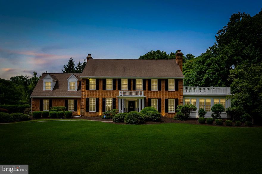 Welcome to Phoenix. Meander down the driveway to 3 Jackson Manor Court and enjoy the peace and solitude this convenient location brings to your day. Relax on over three acres of land, complete with inground pool, huge multi-leveled deck, and plenty of outdoor space. Jacksonville Elementary, a National Blue Ribbon School,  is just a block away, making morning drop off quick and easy. This stately brick colonial is wonderfully updated to include a fantastic kitchen complete with island seating and open to both the dining room and the family room. Spend evenings on the deck under the automatic awning, or lounging in the pool. The first floor encompasses two half baths, a laundry and mud room, family room, kitchen, foyer, dining room, living room, and two large home office spaces. There's plenty of room for everyone to have their own space with five bedrooms, five full bathrooms and two half bathrooms. Over the main level, find three bedrooms each with a full bath. The primary bedroom boasts two walk-in closets as well as an over-sized bathroom with double sinks, soaking tub, and large wide tiled shower. The fourth bedroom suite is over the garage with a separate staircase leading to an inviting space with vaulted ceilings, new paint and carpet, a full bath, and a walk-in closet. This is the perfect spot for guests. But wait, there's more! The walk-out lower level is fully finished with another bedroom, full bath, huge family room, exercise room, and a more storage than you'll ever need. Multiple zones of heat and cooling throughout the house. A large portion of the rear yard is fenced. Imaging spending your days and nights relaxing and enjoying the peace and quiet of country living yet commuting less than fifteen minutes to Hunt Valley or Towson. Oh, and there are two grocery stores, banks, and restaurants just a half mile away from 3 Jackson Manor Court.