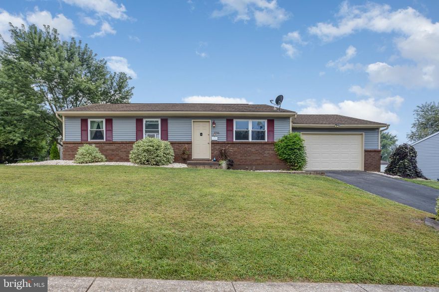 Welcome to 3756 Fox Chase Drive, a charming ranch-style home nestled in the desirable Steeple Chase neighborhood, within the Dover School District. This well-maintained home features 3 spacious bedrooms and 1.5 baths, offering over 1,100 sq. ft. of comfortable main-level living, plus a partially finished basement for added flexibility. Step inside to an open-concept living, dining, and kitchen area, complete with stainless steel appliances and sliding glass doors that lead to a covered patio—perfect for outdoor dining and relaxation. Down the hall, you'll find all three bedrooms and a full bath, making one-floor living both easy and convenient. The finished lower level adds extra space for a home gym, playroom, craft area, or a second living room—the possibilities are endless. Enjoy the peace and privacy of your own fully fenced backyard oasis along with a variety of fruit trees and lilac and lavender bushes, designed for both entertaining and outdoor activities.  Don’t miss your chance to see all this wonderful home has to offer—schedule your private showing today!