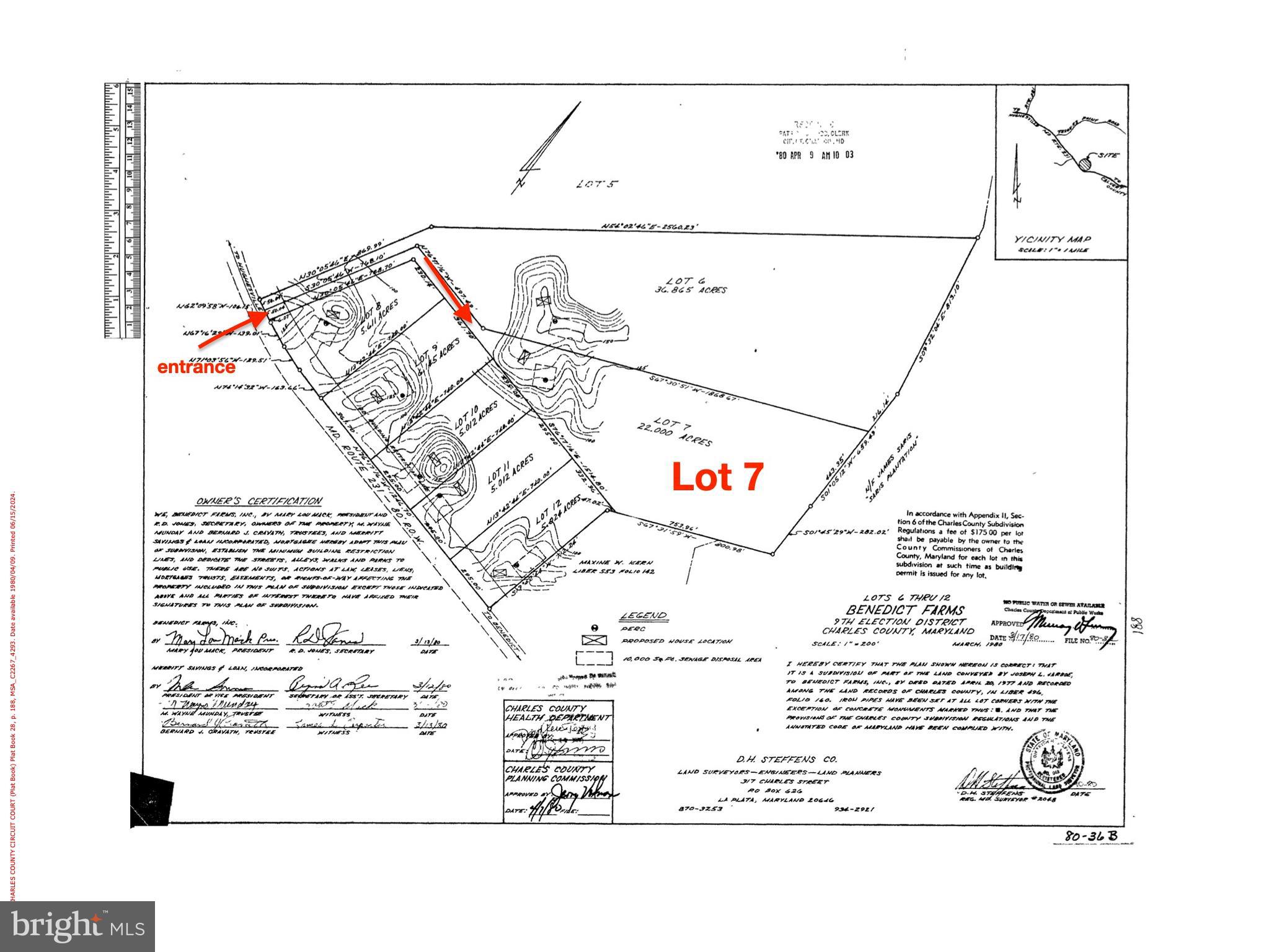 17012 PRINCE FREDERICK ROAD LOT 7