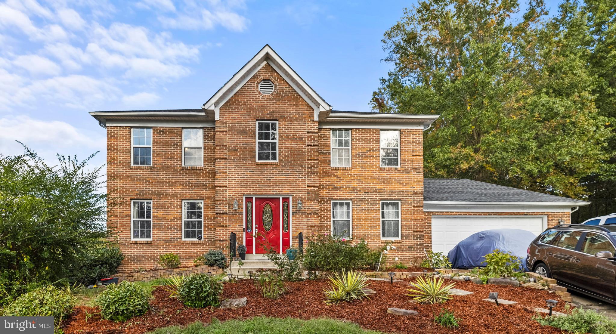Welcome to this lovely colonial home located on quiet cul-de-sac. Large kitchen with newer stainless appliances. Kitchen w/ separate room for table. Family room w/ fireplace & wet bar. Hardwood floor, French doors. Formal dining room. Beautiful deck. Master Bedroom with walk-in closet & tub. Finished basement, full bath and plenty of storage. Possible in-law suite. 2 car garage. New HVAC system 2022. New roof 2020. Security system active in this property.