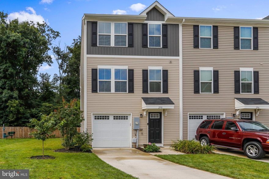 Don’t miss out on the rare opportunity to own this beautiful, like-new end unit townhome, ready for immediate move-in. Located just outside the city limits of Winchester in the Regents Crest Community. This three-level townhouse features 3 BR, 2.5 BA, with a half Bath on Main Level. Open concept with a modern white kitchen and tons of natural light. The walk-out level basement is perfect for storage or finishing the space as an office or extra living space. This end-unit townhouse has great outdoor living space which is adjacent to a large open corner green space. The home also comes equipped with a new water softener system and custom-fitted blinds. The back of the townhouse leads straight to a walking trail which leads to the community pavilion and playground. Conveniently located minutes from Winchester downtown, hospital, farm market, museums, and major highways. Come see today!