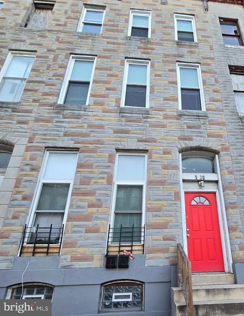 Photo of 530 N Fulton Avenue, BALTIMORE, MD 21223 (MLS # MDBA2199686)