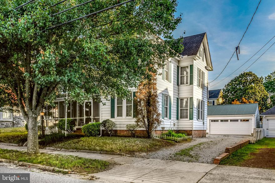 Sugar and spice......AND EVERYTHING NICE!!! It is so hard to find the words to describe how much love and care that has gone into this home!!! This home features a spacious kitchen that leads into dining room and is open to the family room so all can partake meal prep or planning the next gathering of loved ones. If you are looking for space to enjoy a little peace and quite...this home has that too w/ a flex space that can be set up as a movie room, game room, family room or office. On the second floor you will find 3 spacious bedroom and a full bath.  Enjoy architectural design inside and out!! Sit on the front porch and greet the neighbors or have a cup of tea.......if you prefer privacy, relax on the rear deck and watch the birds play on the water feature. Updates include newer split level central heating and cooling, newer modern kitchen, hardwood (120 yr old heart pine) refinished by hand and fresh vibrant paint. This home is a MUST SEE!!!