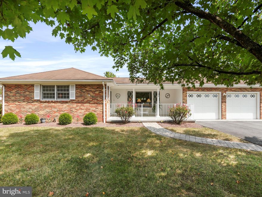 Back on market pending release. Welcome to this inviting 3-bedroom, 2-bath brick ranch that feels like home the moment you arrive. A large, open front porch is the perfect spot to relax, while inside you’ll find a spacious living room with arched doorways and a big picture window that fills the space with light. The dining room leads to a cheerful sunroom, and the cozy family room features a beautiful brick fireplace and easy access to the yard. The kitchen offers plenty of cabinet and countertop space, and the laundry room with its own sink adds extra convenience. With updated bathrooms, a 2-car garage, and natural light throughout, this home blends comfort and functionality in every room.