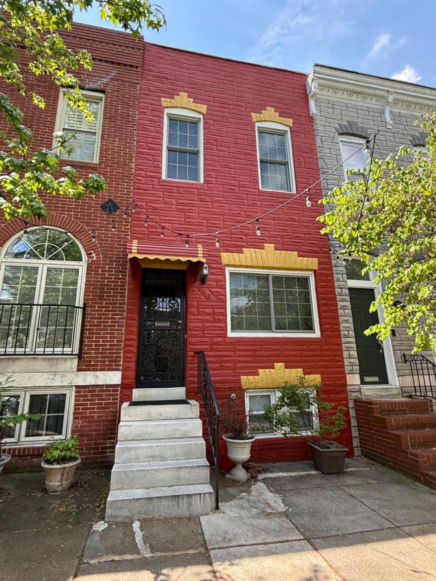 Nestled in the heart of a vibrant community, and steps away from Patterson Park.  Step inside to discover a warm and inviting atmosphere, where natural light dances through the windows, illuminating the rich character of the home. The partially finished basement provides a versatile space, waiting for your finishing touch. Outside, the charming brick façade exudes timeless appeal, while the surrounding neighborhood offers a rich tapestry of local amenities, parks, and cultural attractions. Enjoy leisurely strolls through tree-lined streets or indulge in the vibrant dining and shopping options just moments away. Parking is a breeze with parking pad at the back of the house & on-street options available, ensuring convenience for you and your guests. This home features 3 bedrooms, one full bathroom & a half bathroom.Schedule your showing today. Property is being sold as is with one year home warranty up to $55o provided by the seller.