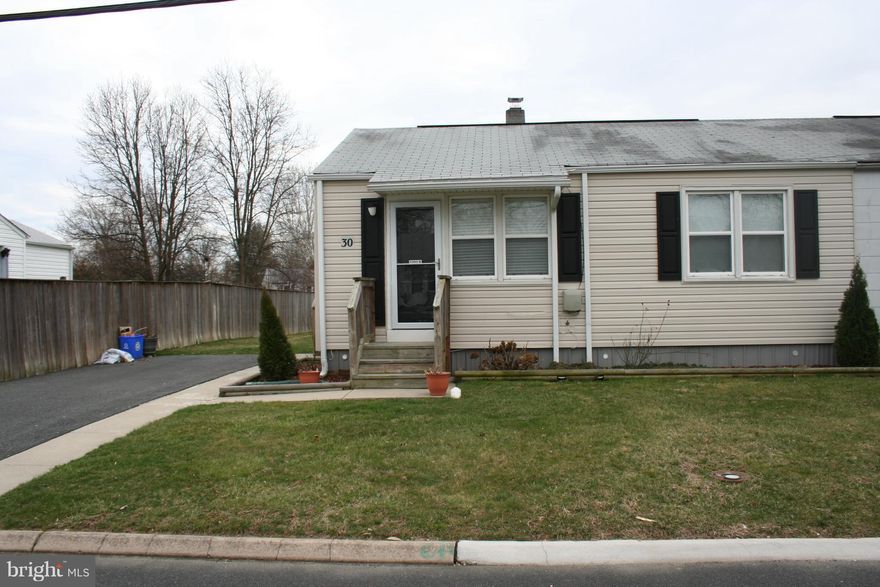 This 3BR 2BA ranch shows great with updated kitchen and baths to include Bamboo floors, updated contemporary vanities, ceramic tub surround and more! 42 in cabinets, black appliance package to include an upgraded stove.Laundry room that fits a full size stack-able washer and dryer! Large fenced back yard with a huge matching shed for storage and blacktop driveway!