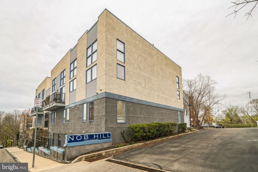 This is a beautiful condo at Nob Hill in Manayunk.  Opening the gate at this unit uncovers a very private patio to be enjoyed on those hazy lazy days of spring and summer.  Enter into the unit which has a very spacious living room and a cute practical kitchen with beautiful counter tops, designer cabinetry and all the modern conveniences.  Continue through the hallway where there is a closet for the washer, dryer and mechanicals.  To the left of this closet is a full very large bathroom.  The bedroom is extremely comfortable in terms of its size.  There are plenty of closets.  There are beautiful hardwood floors throughout the property.  There is an assigned parking space for this unit.   This property is located in one of the most convenient spots in Manayunk.  Just a few blocks from the very popular Main Street Manayunk.  Enjoy the nightlife, the numerous restaurants, coffee shops and the retail shopping district of Main Street.  There are plenty of special events that Manayunk has to offer throughout the year and the unit is within walking distance of all these events.  The condo is very close to the Ridge Avenue shopping district which also conducts numerous community events.  Public transportation is only a couple of blocks away so no need to have a car.  This property is ready for a new owner.