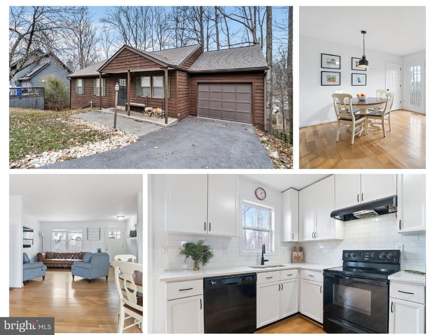 Welcome home to this lovely and updated home in the highly desired Pinehurst neighborhood in Lake Linganore. Nestled amongst the trees, this charming ranch-style home offers a perfect blend of comfort and modern living. This thoughtfully designed home offers main level living with 3 bedrooms, 2 full bathrooms, hardwood floors throughout the main level, and a luxury kitchen with updated counters and gorgeous backsplash. Step outside to your private deck, where you can unwind while surrounded by nature. Downstairs you will find a spacious family room and recreation area with walkout access to the yard, providing additional space for hobbies or gatherings. The unfinished area awaits your personal touch. There are so many options - currently used as a gym, the egress window would allow you to easily finish the space for a 4th bedroom. Updates to the home include a water heater (2023), roof (2022), deck joists (2021), HVAC system (2020), and painted throughout. Other notable features are the low maintenance yard and active radon system. Experience all that Lake Linganore has to offer: deep Navigable lake, multiple sandy beaches, multiple pools, boating, fishing, swimming, tennis, basketball, beach volleyball, nature & bike trails, Frisbee golf, pickle ball, Event Tent, Farmers Markets, Summer Concert Series under the stars, playgrounds and so much more! Come and see for yourself. You won’t want to miss calling this home!