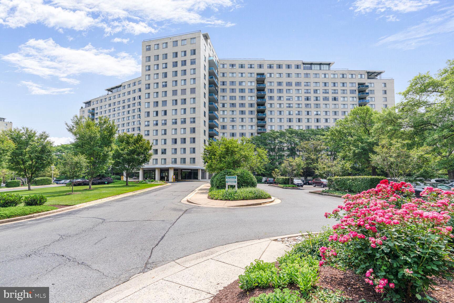Rare 3 Bedroom spacious 9th floor unit at the desirable Grosvenor Park III in N. Bethesda. Features include a terrace patio with amazing views, one assigned parking space in the underground garage, and all utilities included in the rent. It is AVAILABLE IMMEDIATELY for move in! Large living and dining rooms with hardwood floors. A kitchen with nice cabinetry, granite countertops and stainless-steel appliances. Three large bedrooms or two and a light filled office or den. The primary suite has an attached bath and incredible closet and storage space. Two additional full baths off the hallway. Amenities include a 24/7 front desk, the famous Grosvenor Market. fitness center, tennis courts, outdoor pool, hair salon, laundry facilities, two party rooms including a rooftop terrace, library, and game room. For peace of mind, there is an electronic security system within the building as well as professional security guard service for the grounds. This is an incredible location within steps of the Grosvenor Metro Station, Strathmore Music Center, Bethesda Trolley Trail, Rock Creek Trail, and Wildwood Shopping Center. Minutes to Downtown Bethesda, Pike & Rose, I-495 and I-270. This is a professionally managed unit in a professionally managed building!