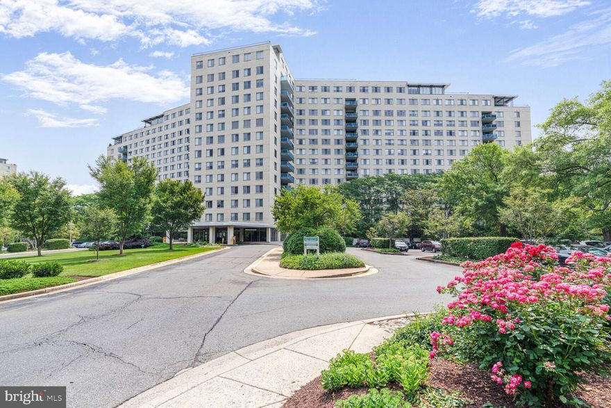 Rare 3 Bedroom spacious 9th floor unit at the desirable Grosvenor Park III in N. Bethesda.  Features include a terrace patio with amazing views, one assigned parking space in the underground garage, and all utilities included in the rent. It is AVAILABLE IMMEDIATELY for move in! Large living and dining rooms with hardwood floors. A kitchen with nice cabinetry, granite countertops and stainless-steel appliances. Three large bedrooms or two and a light filled office or den.  The primary suite has an attached bath and incredible closet and storage space.   Two additional full baths off the hallway.  Amenities include a 24/7 front desk, the famous Grosvenor Market. fitness center, tennis courts, outdoor pool, hair salon, laundry facilities, two party rooms including a rooftop terrace, library, and game room. For peace of mind, there is an electronic security system within the building as well as professional security guard service for the grounds. This is an incredible location within steps of the Grosvenor Metro Station, Strathmore Music Center, Bethesda Trolley Trail, Rock Creek Trail, and Wildwood Shopping Center. Minutes to Downtown Bethesda, Pike & Rose, I-495 and I-270. This is a professionally managed unit in a professionally managed building!