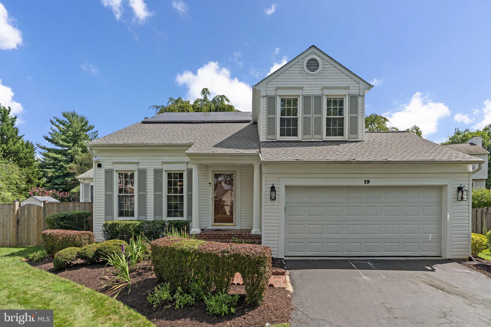 Open Sunday, 8/3 from 2–4 PM
Welcome to this exceptional colonial home in the highly sought-after Potomac Ridge community—featuring a rare sunroom addition on the main level and one of the largest floor plans in the neighborhood. Beautifully updated and impeccably maintained, this home offers 4 spacious bedrooms, 3.5 modern baths, and a gorgeous backyard complete with a trellis-covered deck, perfect for relaxing or entertaining.
Step into the inviting foyer and you’ll be greeted by warm hardwood floors and a soaring two-story cathedral ceiling. The expansive living room flows seamlessly into the elegant dining room, highlighted by crown molding and chair rails—a perfect setting for hosting gatherings.
The gourmet kitchen features 42” cabinets, granite countertops, stainless steel appliances, a built-in pantry, and a sunny breakfast area that opens to the expansive family room with recessed lighting. From there, step through the glass patio doors to the beautifully landscaped yard and trellised deck with vines of greenery draped overhead creating a peaceful shaded retreat!
Upstairs, the primary suite offers a fully renovated bathroom with dual vanities, granite countertop, a frameless glass shower, and modern finishes. Three additional bedrooms share an updated hall bath with glass shower doors and sleek fixtures. Throughout the home, stylish matte black door levers add a contemporary touch that ties the design together beautifully.
The fully finished lower level boasts a spacious recreation room with a fireplace, a den with built-in bookcases, and a third improved full bathroom.
Move-in ready with a smart layout and refined details throughout, this home also offers access to community trails, playgrounds, basketball and tennis courts. Plus, it’s just minutes from Rio,
Crown, and Kentlands. With easy access to I-270, this home truly has it all.