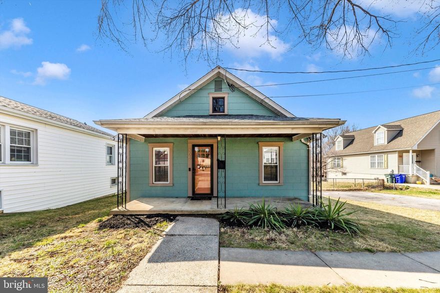 Adorable bungalow offered at less than a townhouse!  A wonderful location to reside near US-15 and walkable to downtown Frederick and Baker Park.  Owner has taken care of big ticket items with a 5 year young roof, tankless water heater, updated electrical, adding electric baseboard heat, new washer + dryer a full repaint of the exterior last year and a new front door.  Cosmetic updates made with charming wood ceilings, new kitchen cabinets, new dishwasher and microwave as well! 
This delightful cottage has a flat fully fenced backyard which is a dream for Frederick City living, perfect for furry friends, gardening or entertaining!  Plenty of parking with a private driveway off the street, or on street for visitors.  Main level is cozy and quaint, with 2 bedrooms 1 full bath, a nicely sized kitchen for the space and a separate living + dining room. Full bath keeps the vintage charm of the home.  Basement level houses the laundry, and ample storage space with room for finishing the space to suit any buyer's needs!
Enjoy morning coffee in the backyard, take a run to Baker Park, walk to eats and shops downtown, or have an easy commute with 15 right around the corner and the MARC train just over a mile away.