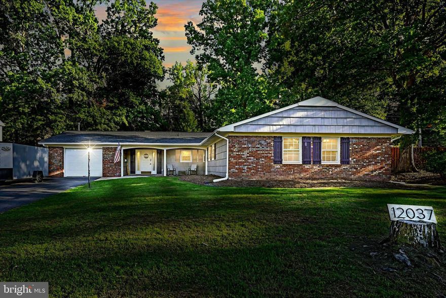 Nestled on a tranquil, tree-lined street in Bowie, this charming single-family home offers the perfect blend of comfort and style. Boasting 4 spacious bedrooms and 2 beautifully updated bathrooms, the home provides ample space for both relaxation and entertainment. The welcoming entryway flows into an open-concept living area, filled with natural light from large windows. The modern kitchen features butcher-block countertops, modern appliances, and plenty of cabinet space, ideal for culinary enthusiasts. NEW Vinyl plank flooring throughout, fresh paint AND Recently UPDATED ROOF & HVAC.   Outside, a private backyard invites outdoor gatherings, while the peaceful neighborhood ensures serenity and a strong sense of community. Perfectly situated at the corner of Rt. 197 & Rt. 450 enjoy quick access to Bowie Town Center, Bowie St University, Bowie High School, MARC and all major roadways Rt. 3/301 Rt. 50 to I-495.