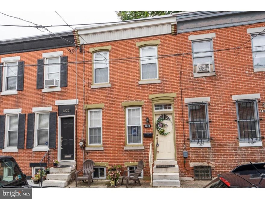 Tremendous 2 bedroom home on a quiet street in the heart of Graduate Hospital. This recently renovated home has a modern open layout perfect for entertaining, sleek hardwood floors, granite counter tops and stainless steel appliances. Enjoy a private backyard and in home washer/dryer for added convenience. The home has central A/C throughout with forced air heat and a gas stove. This unique value will not last. Showings are easy to schedule!