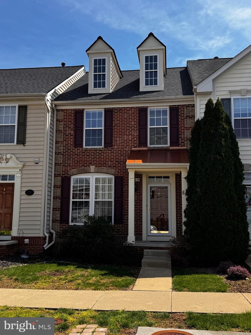 Beautiful townhome with bump-out on all 3 levels.   Appliances and HVAC converted to all electric.  Energy efficient heating, cooling, and lighting installed to save $ on monthly electric bills.  Trash and HOA fees are included in rent. This home has tons of upgrades and is ready for move in.