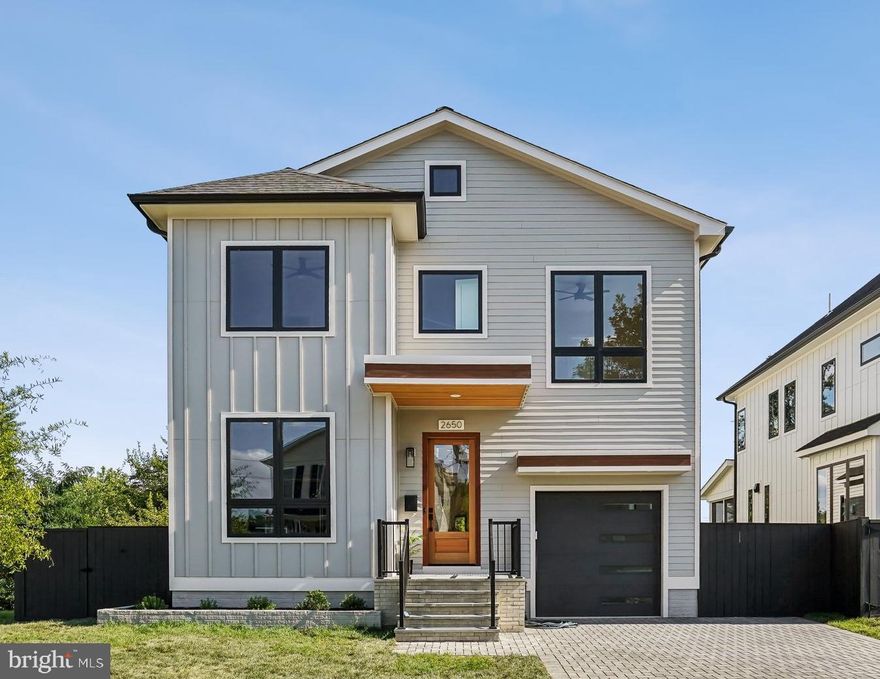 Move in ready! Another exceptionally built home by Arlington homebuilder, McMullin Homes.<BR><BR>WHAT MAKES THIS HOME STAND OUT? This well-appointed home features thoughtful design and high-end finishes combined with quality construction. Exceptional details include air sealing and upgraded insulation for premium energy efficiency, extensive waterproofing that includes drainage inside & outside the foundation walls, 10' main level ceilings, two-car garage with a 3-wide driveway, premium Andersen 100 series windows, USA-made cabinetry, high-end Bosch appliances, upgraded quartz countertops, 2x6 framing, Certainteed Landmark architectural shingles, solid core two-panel interior 8' and 7' doors, and 220V electrical wiring in the garage for car-charging. Builder's Warranty included.<BR><BR>WHAT MAKES THIS LOCATION STAND OUT? One block to Butler Holmes Park. Short walk to Thomas Jefferson Community Center and Fields (site of the annual Arlington County Fair), award-winning Ruthies All Day restaurant, and Columbia Pike restaurants, groceries, and more. A short drive to Washington DC, Clarendon, Tysons, National or Dulles airports, Amazon HQ2, Pentagon, Old Town, and all major Northern VA commuting routes.<BR><BR>ABOUT THE BUILDER: McMullin Homes is a custom home builder in Arlington. The owner, James McMullin, is a 3rd generation builder who lives in Arlington's Bluemont neighborhood with his wife and five children.