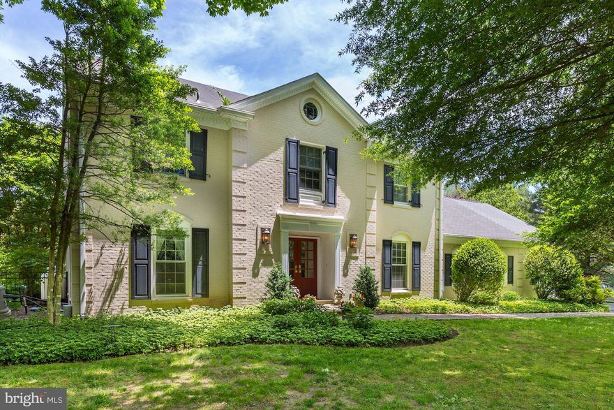 Welcome to this classic brick Potomac Colonial on a quiet cul-de-sac on two+ beautiful acres! 5 BR, 4 FB, 1 HB on 3 fully finished levels with a beautiful fenced swimming pool and pavilion surrounded by hardscape patio perfect for outdoor entertaining.  A wonderful renovated kitchen with custom wood cabinetry and French doors to a large screen porch to enjoy the gorgeous landscape vistas.  The main level has a fantastic layout with cozy family room with stone fireplace along with many bonus spaces such as a den, separate enclosed office space, oversized mudroom, laundry room, and a two car garage plus workshop.  The top floor master suite hosts a beautiful custom bathroom with dual vanities and separate shower and tub near a large walk in closet.  Fantastic, private additional living space is accessed from inside the home as well as exterior entrances for a top floor guest suite or office.  Don't forget the  fully finished basement  and all the storage space you will need plus an added house generator!  All of this on a cul-de sac with an estate setting, this Potomac home is not to be missed!