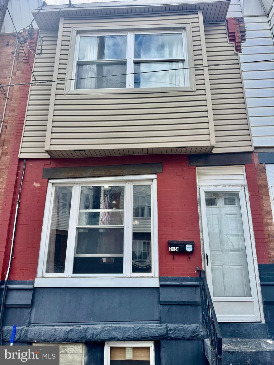 Welcome to 2450 S American St in Philadelphia! This well-maintained home features 3 spacious bedrooms and 1 full bathroom, offering a comfortable and functional layout. The property includes a private backyard—perfect for relaxing or entertaining—as well as central HVAC for year-round comfort. The roof was replaced just a few years ago, adding peace of mind for the next owner. Ideal for a first-time homebuyer or an investor looking to generate rental income, this property is a great opportunity in a convenient location.